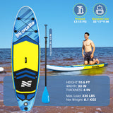 Load image into Gallery viewer, WAVES 10&#39;6&#39;&#39; Inflatable Paddle Board