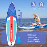 Load image into Gallery viewer, RIPPLES 11&#39; Touring Inflatable Paddle Board