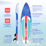 Load image into Gallery viewer, RIPPLES 11&#39; Touring Inflatable Paddle Board