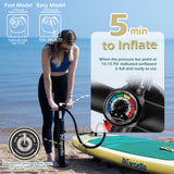 Load image into Gallery viewer, JUNGLE 10&#39;6&#39;&#39; All Around Inflatable Paddle Board