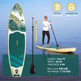 Load image into Gallery viewer, JUNGLE 10&#39;6&#39;&#39; All Around Inflatable Paddle Board