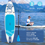 Load image into Gallery viewer, OCEAN 10&#39;6&#39;&#39; All Around Inflatable Paddle Board