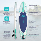 Load image into Gallery viewer, VERDANT 11&#39; All Around Inflatable Paddle Board